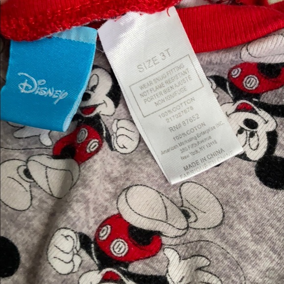 Disney Mickey Mouse 2 piece pajama set - Picture 5 of 6